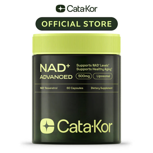 High Purity NAD Supplement for Anti-Aging, Energy Supplements, Focus - 60 Capsules